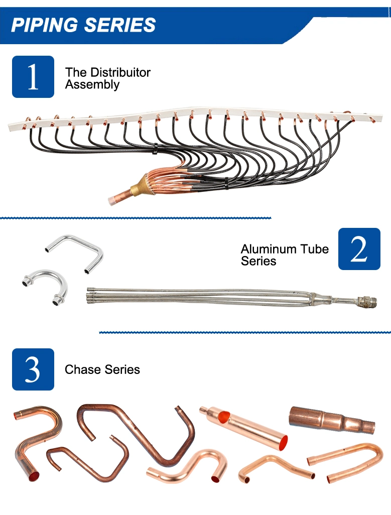 OEM Air Conditioner/Refrigeration Branch Pipe Disperse Pipe Copper Pipe Fittings Copper Y-Type Joint